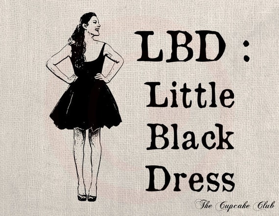 little black dress clipart - photo #37