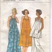 Vintage 70s Vogue Pattern 9774 Boho Womens Top, Dress and Pants Size 12 UnCut