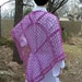 crocheted shawl--Come Hither