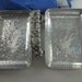 RODNEY KENT Tulip Double Basket Hammered Aluminum Mid Century