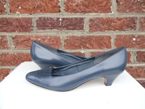 indigo blue pumps