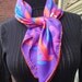 SALE - half off. 60s Vera Scarf with Ladybug signature