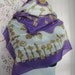 Oscar de la Renta Key Silk Crepe scarf