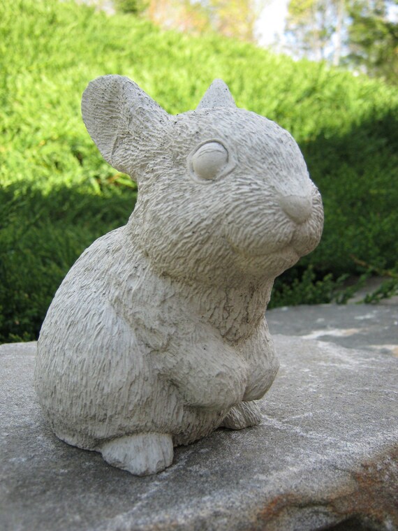 Rabbit Statues Garden Rabbits Garden Bunnies Concrete