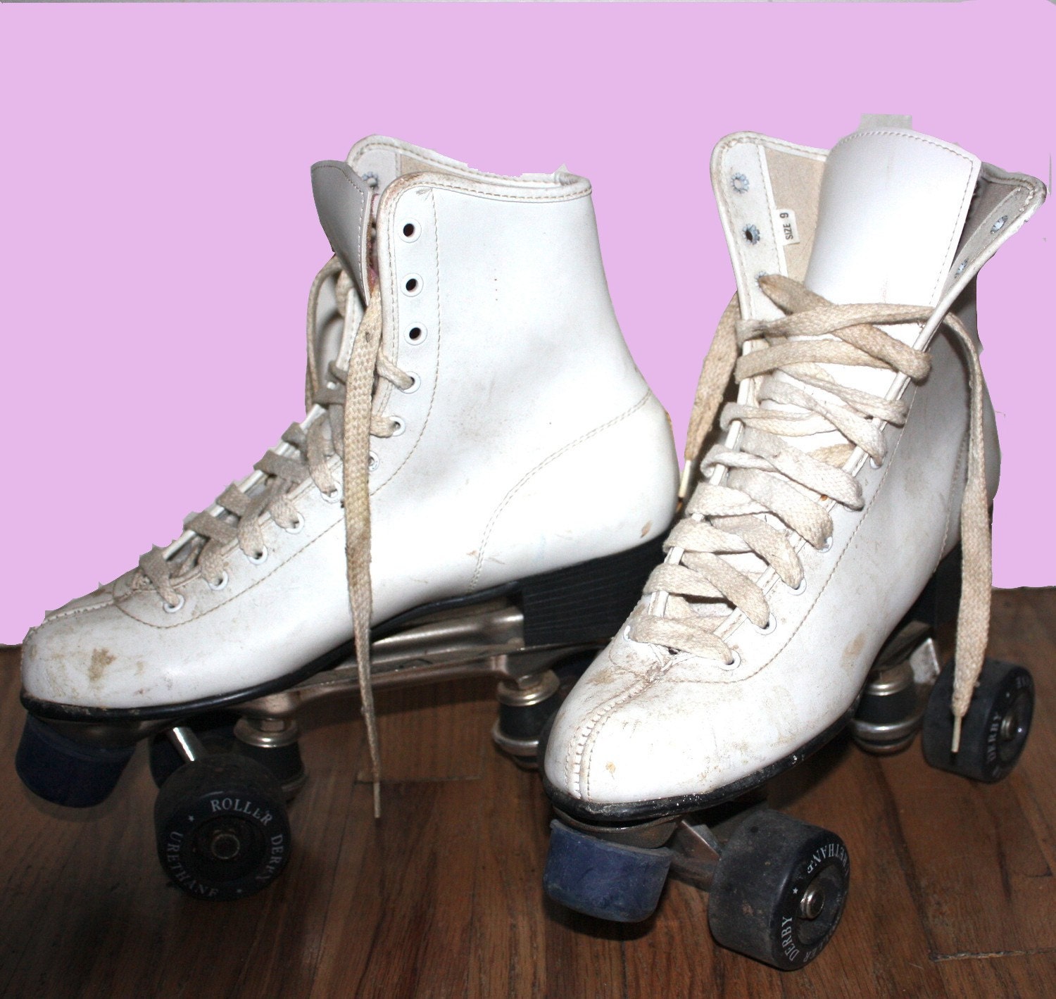 Vintage Roller Derby RollerSkates Women size 9 by VintageBins