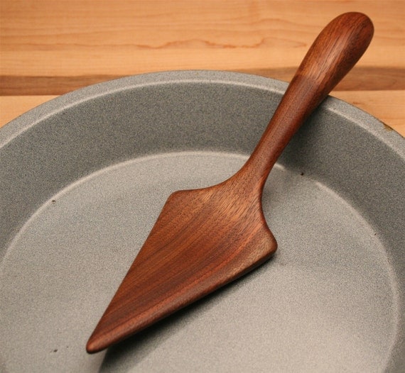 Wooden spatula pie server Cake server Pie Serving Utensil