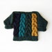 Hand Knitted Baby Sweater - Multicolor, 1.5 - 2.5 years