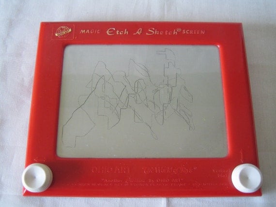 Vintage Etch A Sketch