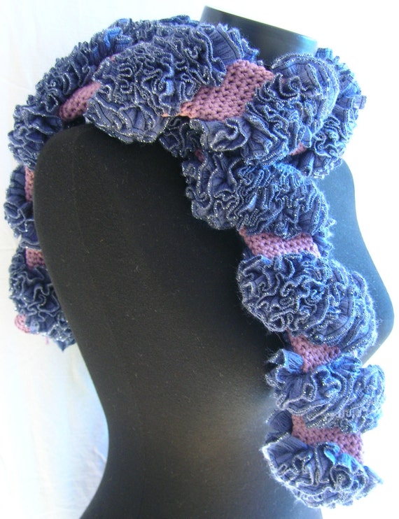 Ruffle yarn. The yarn for the ruffle bubble scarf. | Knitting and ...