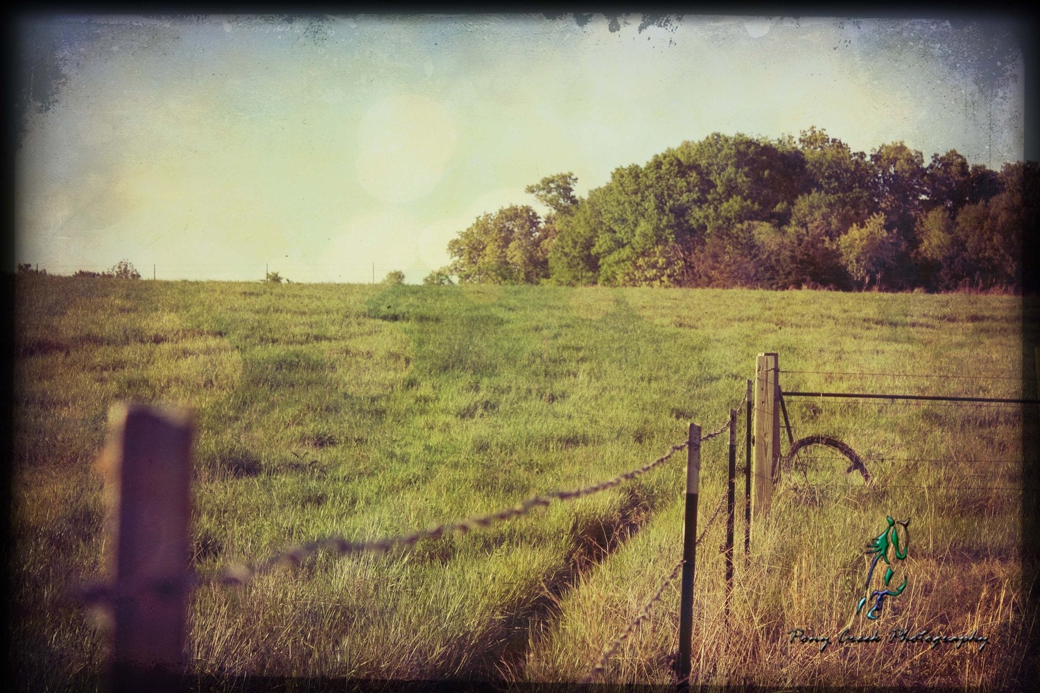 Retro Country Setting 10x15 Photo