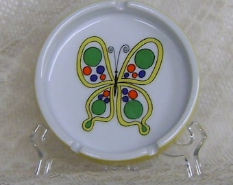 80s Mod Butterfly Ashtray