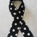 Sale DSLR Padded Camera Strap Cover--Polka Dot--Black, Navy, Gray or Yellow