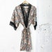 Wildflowers Cotton and Lace Robe