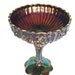 Fenton introduced Carnival Glass in 1907 and in 1970 made this Compote...