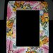 Photo frame, 4x6 Flowered Easter Seals Lilllies