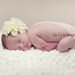 Cream Off White Big Flower Baby Headband. Pearl Flower Lace headband Baby girl headbands. Photography prop Elastic