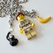Lego Zookeeper Necklace Mini Figure