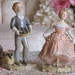 Lovely Boy And Girl FRENCH CHALKWARE FIGURINES