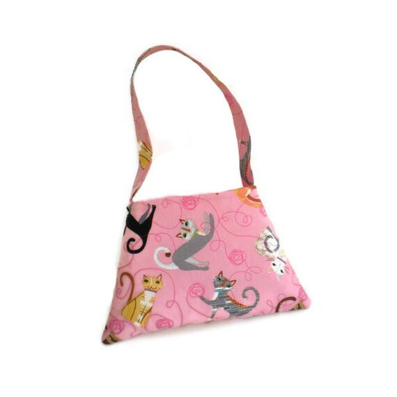 pink cat purse