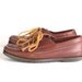 Size 7 Women's brown leather oxfords, ll bean