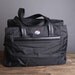 Vintage black American Tourister shoulder bag, messenger, laptop bag