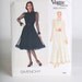 Women's 6-8-10 Vogue dress pattern, UNCUT, Wedding dress pattern