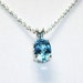 RESERVED FOR SUE - Blue topaz pendant gifts for her "Baby's got blue Eyes"