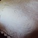 Reduced Fabulous Unique Antique French Handmade Bedcover Bedspread Superb Embroidered Roses Hand Cutwork Hand Crochet Edge