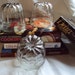 Instant Collection 3 Vintage French Glass Jelly Jello Molds Moulds Small Kitchenalia