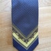 Gianni Versace designer silk necktie tie 90s dots