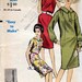 1960's Misses' One-Piece Dress Vogue 5928 Size 14 Bust 34
