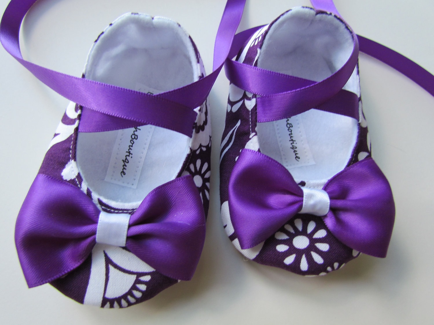 purple ballerina shoes