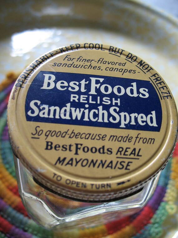 Best Foods Jar Early Vintage Mayo 8 oz