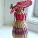 Sweet Vintage Caribbean Straw Doll