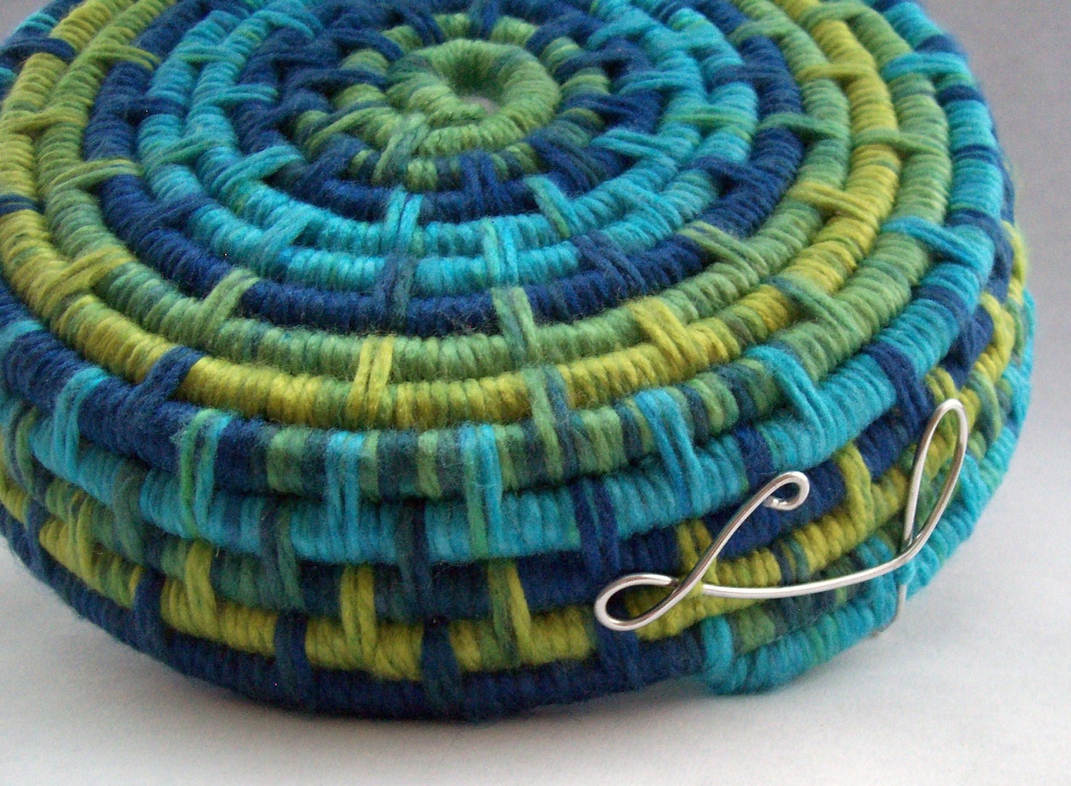 Calypso CoolYarn Coiled Basket