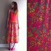 awesome acid trip funky neon swirls psychadellic SMALL hippie skirt- DEADSTOCK- SALE