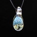 Glass Jellyfish Pendant READY TO SHIP