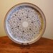 Vintage Venetian Silver and Gold Serving Tray