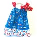 Dr Seuss Cat in the Hat with Thing 1 and 2 jumper pillowcase dress