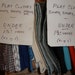 Fab vintage fabric Lot -Clothing & Crafts -Cotton Linen Gingham Twill 1 or more yards each 12 pcs 5 lbs