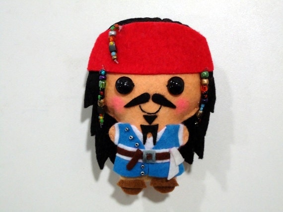 jack sparrow plush