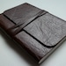 Leather Bound Artist Sketchbook Traditional Hazelnut Brown Handmade