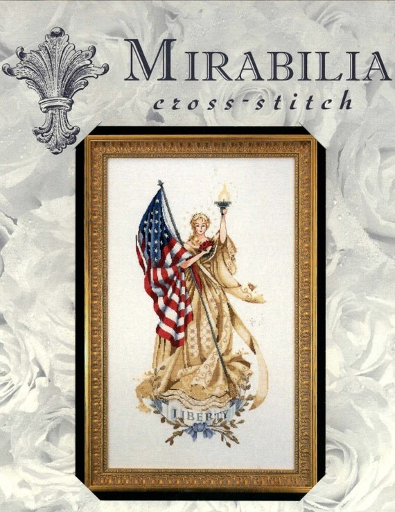 Mirabilia The Lady of the Flag Cross Stitch Kit
