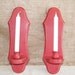 Wall candle Sconces - Set of 2 Vintage Barn Red-Wood- Farm house Style