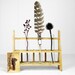Vintage Wooden Test Tube Rack