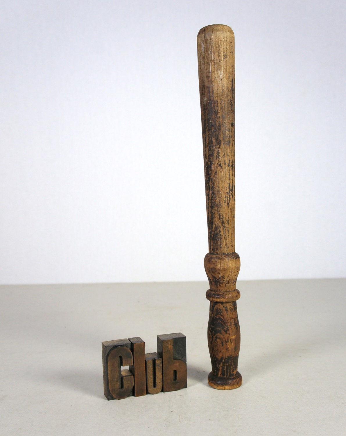 Vintage Wooden Club