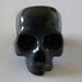21mm Detailed Black Skull Ring,