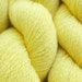 Recycled Yarn, Lemon Custard Lace Weight Cashmere 480 Yards