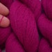 Recycled Yarn, Fuchsia Three Lace Weight Cashmere, 329 Yards