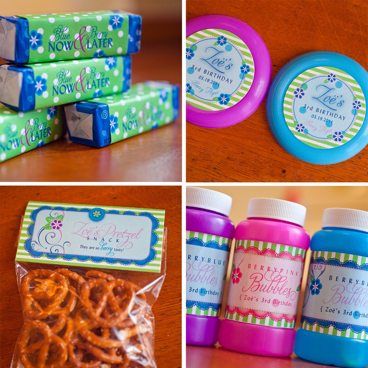 Berry Bake Shop DIY Printable Labels for bubble bottles Now